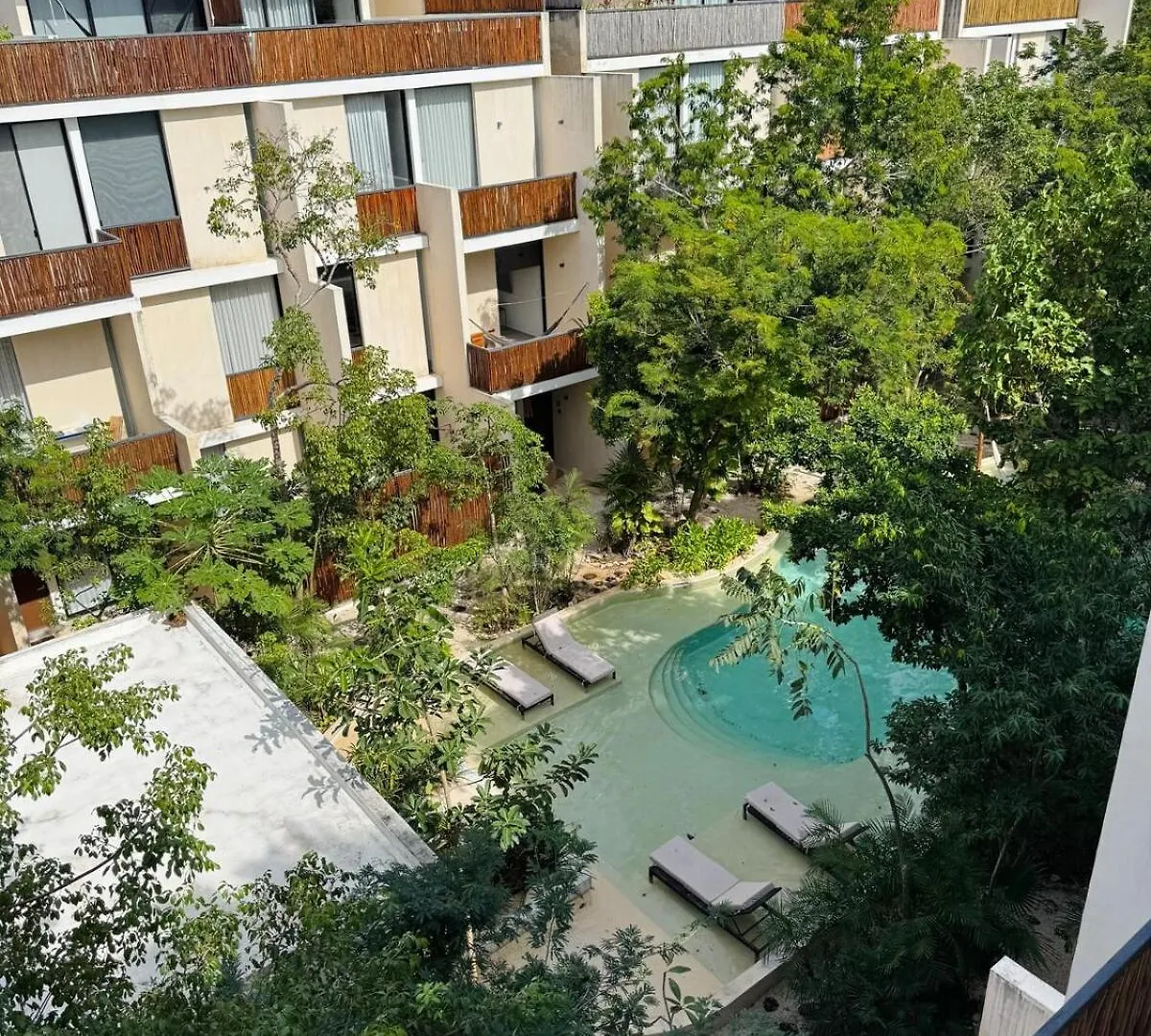 3 Bedroom Jungle Apartment - Private Pool - La Veleta Tulum