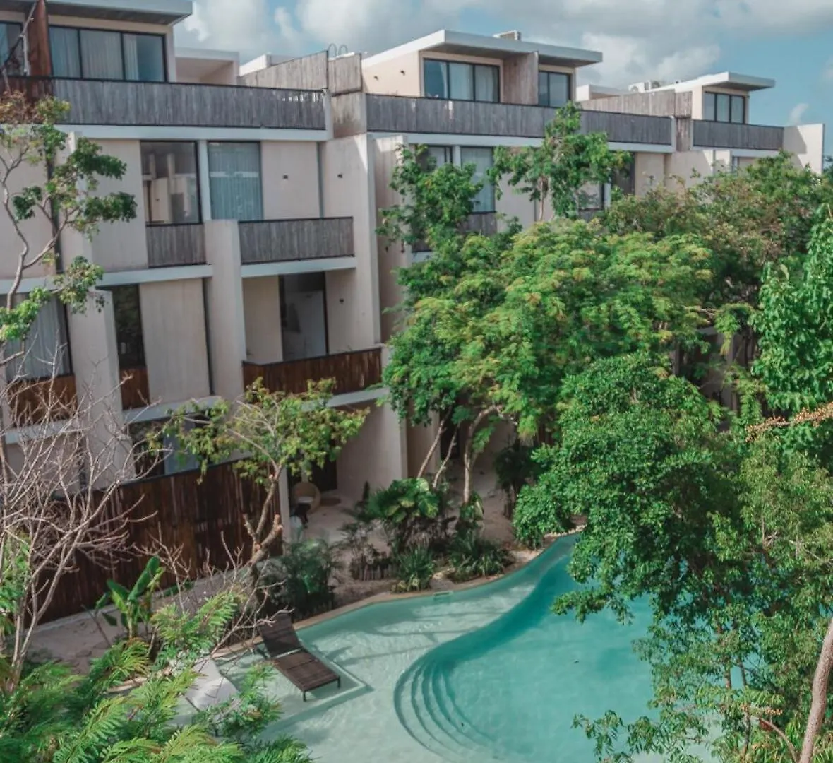 3 Bedroom Jungle Apartment - Private Pool - La Veleta Tulum